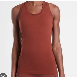 Renew ribbed reg tank athleta dried cinnamon NWT